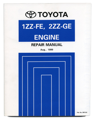 TOYOTA トヨタ・エンジン1・1ZZ FE・2ZZ GE・リペアマニュアル