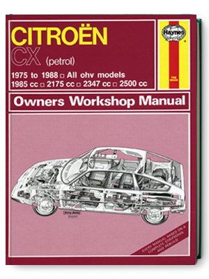 CITROEN シトロエン・CX ・1975-1988・オーナーズ・ワークショップ