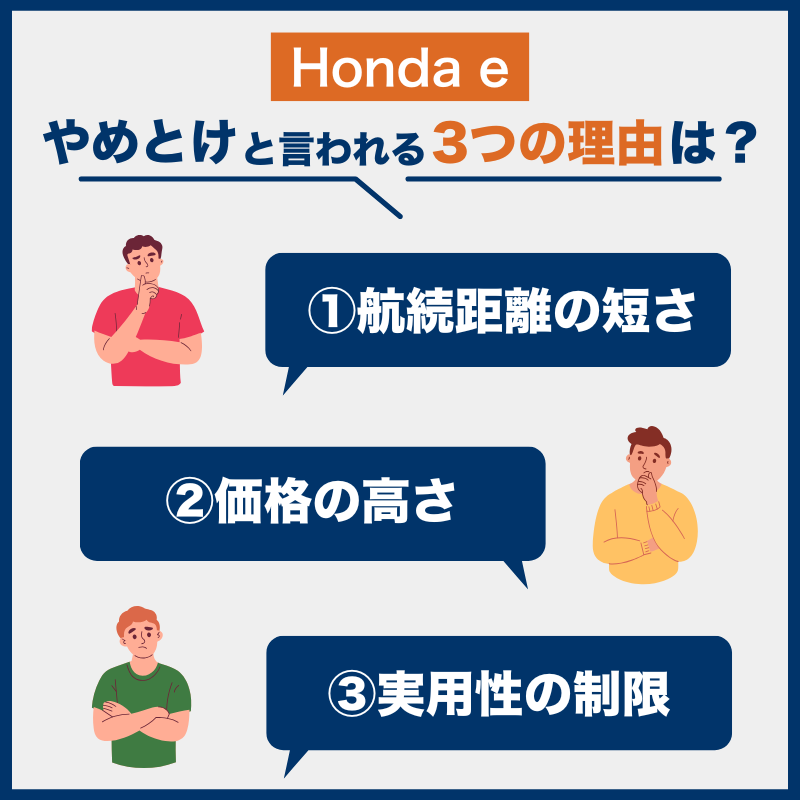 Honda e「後悔とやめとけの理由