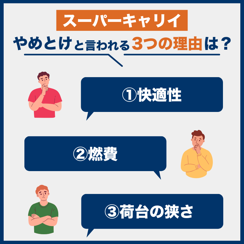 スーパーキャリイ_後悔とやめとけの理由
