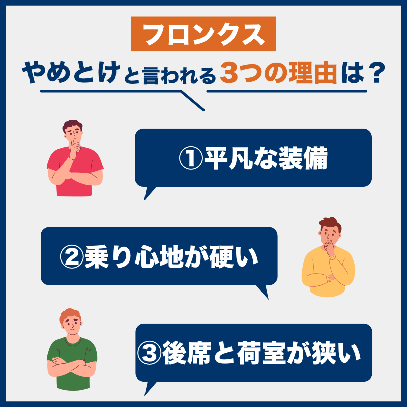 フロンクス_後悔とやめとけの理由