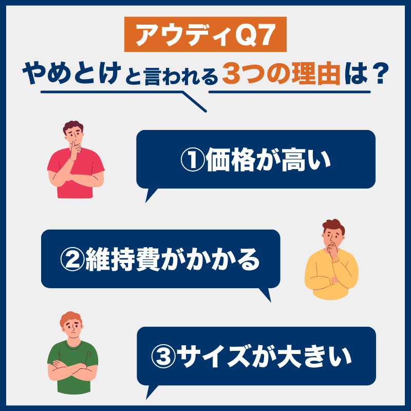アウディQ7後悔とやめとけの理由
