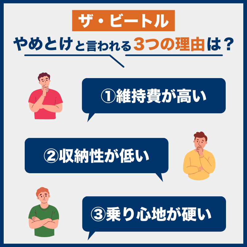 ザ・ビートル後悔とやめとけの理由